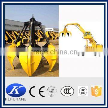 CE Certificated Hydraulic Grab Bucket for Overhead Crane photo-4