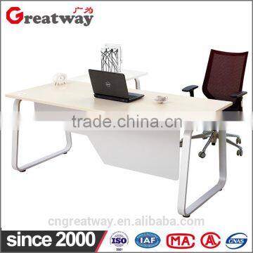 Commercial Furniture Wooden Material office furniture l shaped Office Desk(QE-29L)