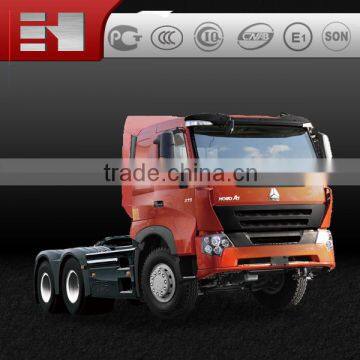 SINOTRUK HOWO A7 6x4 tractor truck head/340hp/left hand drive