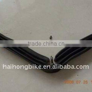 2012 sell well durable natural rubber bike inner tube with ISO 9001