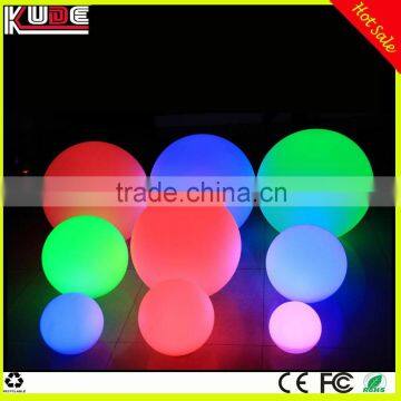 Rechargeable Christmas LED light balls with remote control