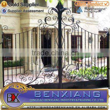 Powder coating wrought iron gate designs for sale