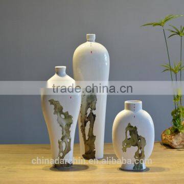 New arrival hot selling chinese ceramic vases with decal