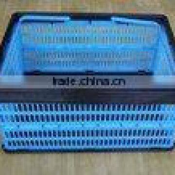 plastic folding crate mesh crate sturdy crate