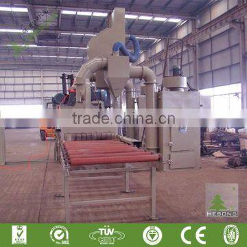 Roller Conveyor Type Shot Blasting Machine With Stone