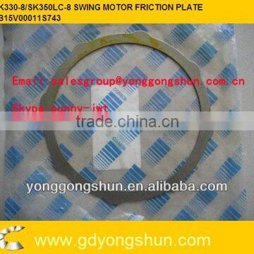 KOBELCO EXCAVATOR SWING MOTOR FRICTION PLATE LB15V00011S743 FOR KOBELCO SK350LC-8