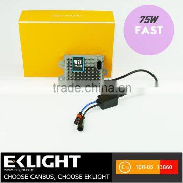 EK Q7F Special Design Super Slim Fast Start 12V 75W HID Canbus Ballast coversion kit