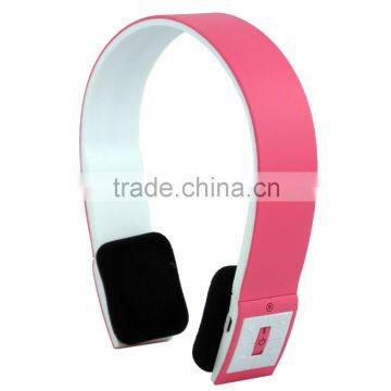 Bluetooth headset manufacturer china stereo bluetooth headset/ headphone/ earphone with call function BH02