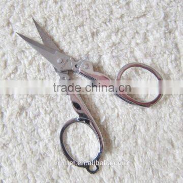 Rimei Stainless Steel Mini Folding Pocket Scissors Student Scissor photo-3