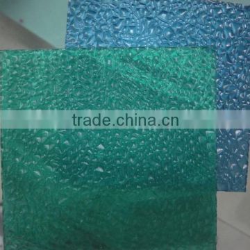 foshan tonon polycarbonate sheet manufacturer pc embossed plate made in China