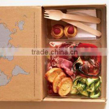 cheap take-away fast food paper packaging box