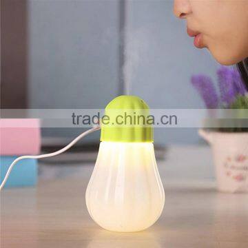 Pumpkin lamp shape 350ml mini usb ultrasonic cool mist humidifier