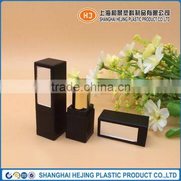 Square shape customized color lipstick tube container with mirror