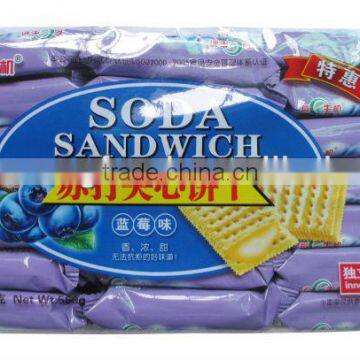 Blueberry Soda Sandwich Biscuit