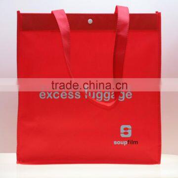 Non-Woven Two-Tone Shopper Tote Bag