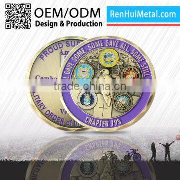 2016 Custom Size Tourist Coin
