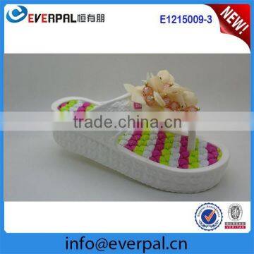 jelly platform fuzzy beach slip-on sandal shoes