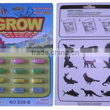 Growing Capsule/sponge capsule toys/dinosaur capsule