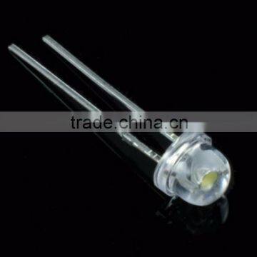 High Power 0.25w 0.5w White Led 5mm Straw Hat (CE&RoHS) photo-2