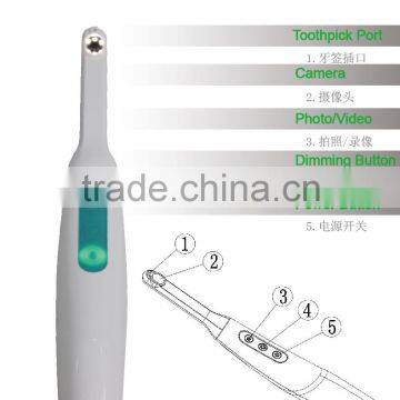 Hot Sale 6 Pcs White LED(5600K) USB/VGA Dental Cordless Wireless Intraoral Wifi Dental Camera
