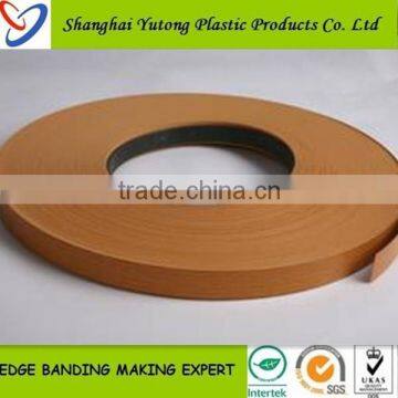 Shanghai factory particle board wood color countertop edging strip