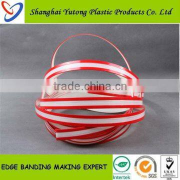 eco-friendly plastic shelf edge banding for Furniture Accessories