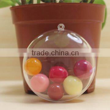 2016 Hot Sale Clear acrylic transparent outdoor hollow plastic ball decoration balls