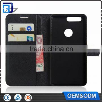 For Huawei Honor 8 Leather Case, Litchi Skin Leather Flip Case For Huawei Honor 8 With Stand Card Slots photo-5