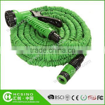 25ft 50ft 75ft 100ft new hot 2015 xpanding shrinking garden hose Flexiable magic hose 2 layers latex expandable garden hose