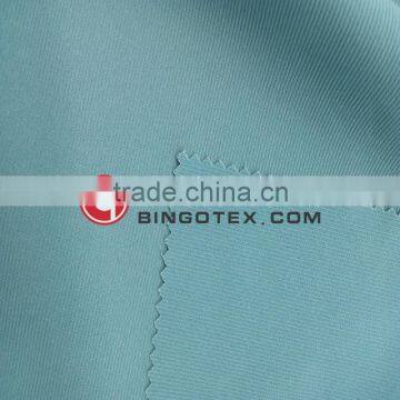 Wholesale Heavy 50D CEY Polyester PU 4 Way Elastic Strip Green Fabric for Coat photo-3