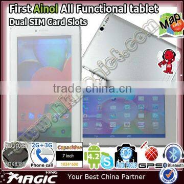 7 inch Ainol brand tablet mobile phone gps Bluetooth FM