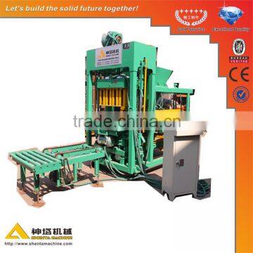 china QTJ4-25 small portable light weight interlocking block making machine