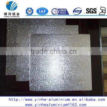 stucco embossed aluminium sheet for freezer