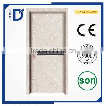 Latest Type Hot Sale Decorative Interior Melamine Wooden Door Color Painted Wooden Door photo-5