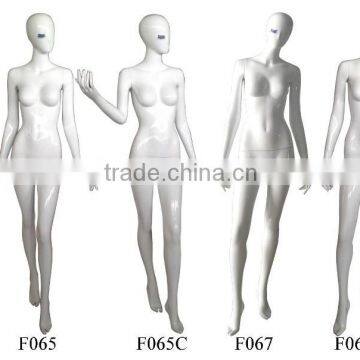 New fashion full body high glossy abstract female mannequins