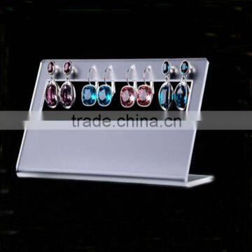 hot sale Hot Bending L Shape Acrylic earing display