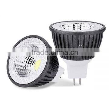 12V 3w MR16 cob led downlight,Die-casted aluminum in warm white light