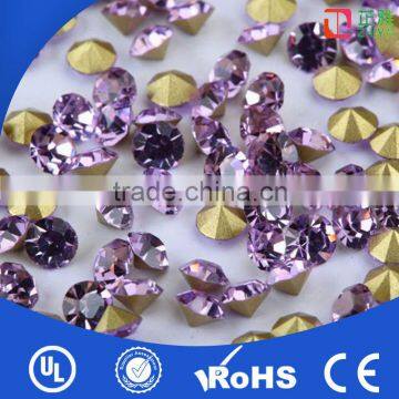 Fashion point back crystal bulk loose rhinestones