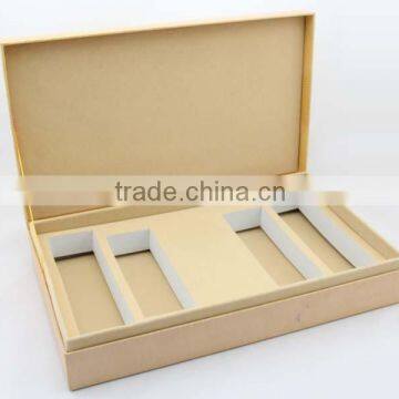 Custom made wooden packaging box with EVA foam insert