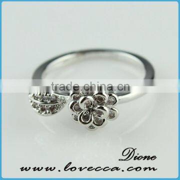 2015 fashion jewelry ring!latest weddingring design!micro pave diamond setting ring-wedding silver ring wholesale jewerly