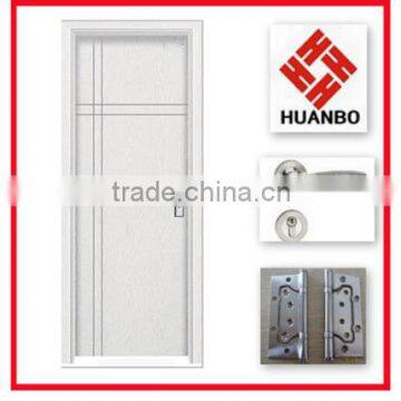 New wooden MDF PVC cheap interior doors