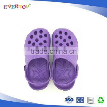 2016 new model Eva comfort girl plastic garden shoes
