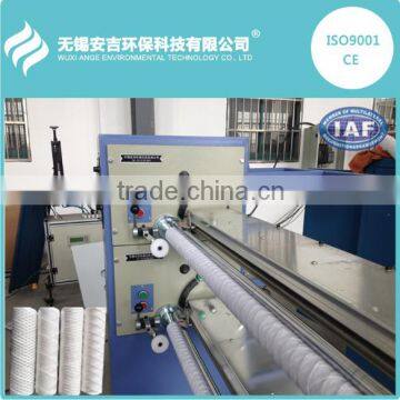 Hot Sell PP String Wound Filter Cartridge Making Machine PP Yarn Filter Winding Machine For Water Treatment