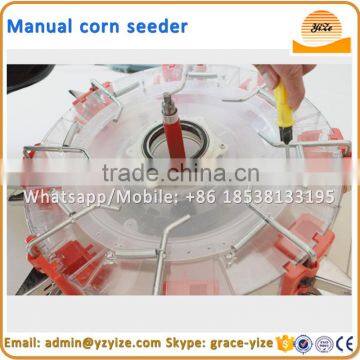 Hand Push Seeder Manual Corn Planter Sower Machine photo-3
