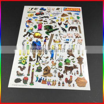 Custom Carton Scratching Temporary Tattoo Stickers for Children photo-3