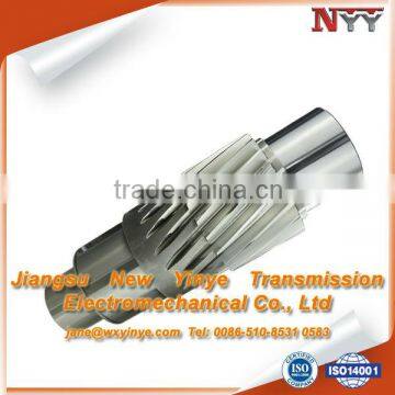 industrial transmission gearing shaft