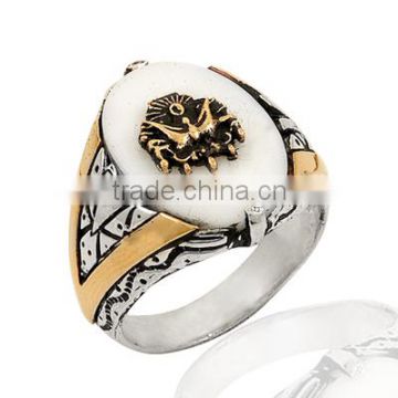 925K Sterling Silver Ottoman Empire Men Ring