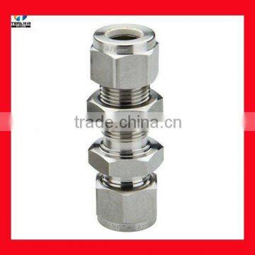 Hot sale bulkhead double ferrule union