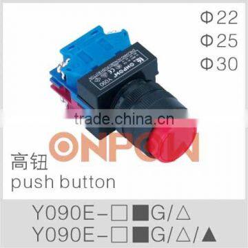 Y090E-11G push button switch,pushbutton switch,illuminated push button switch