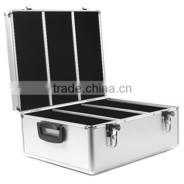 Aluminum 600CD DVD Storage Case Box Holder Sleeves DJ